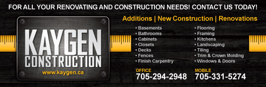 Kaygen Construction Banner Ad